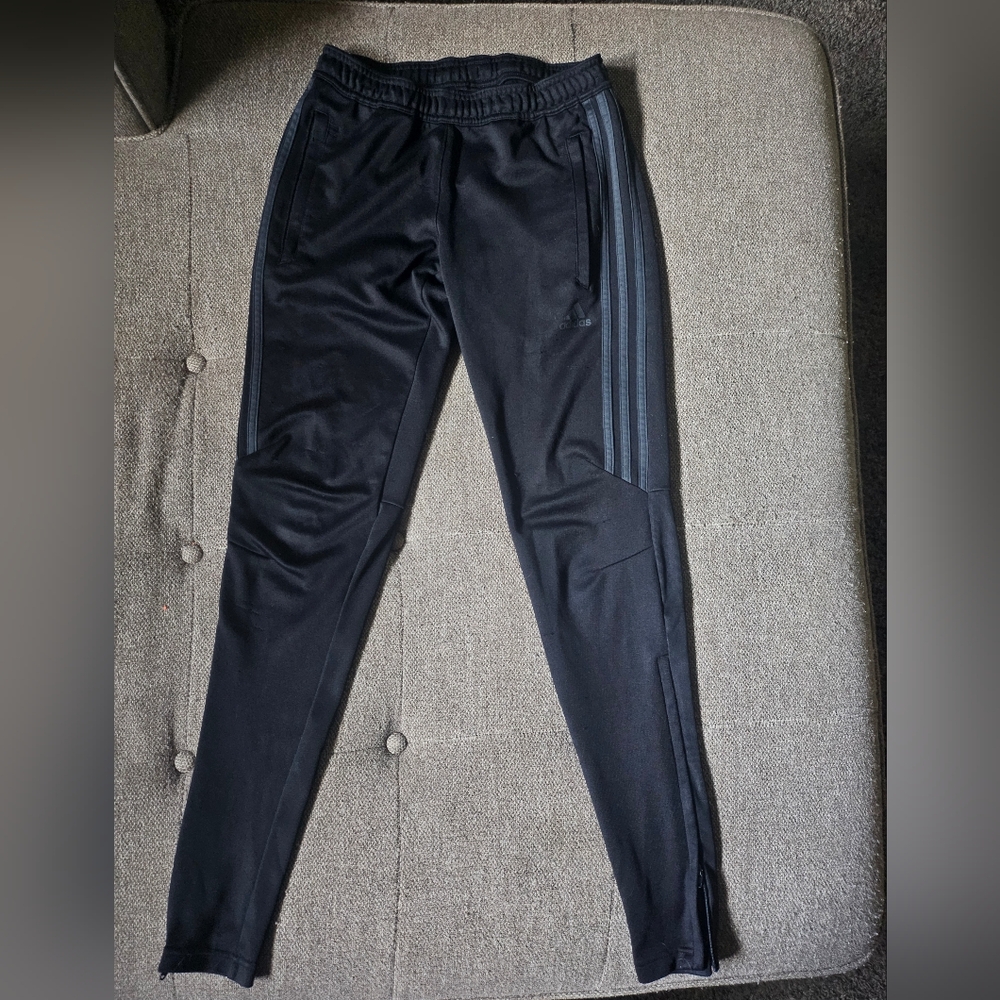 Adidas black track pants